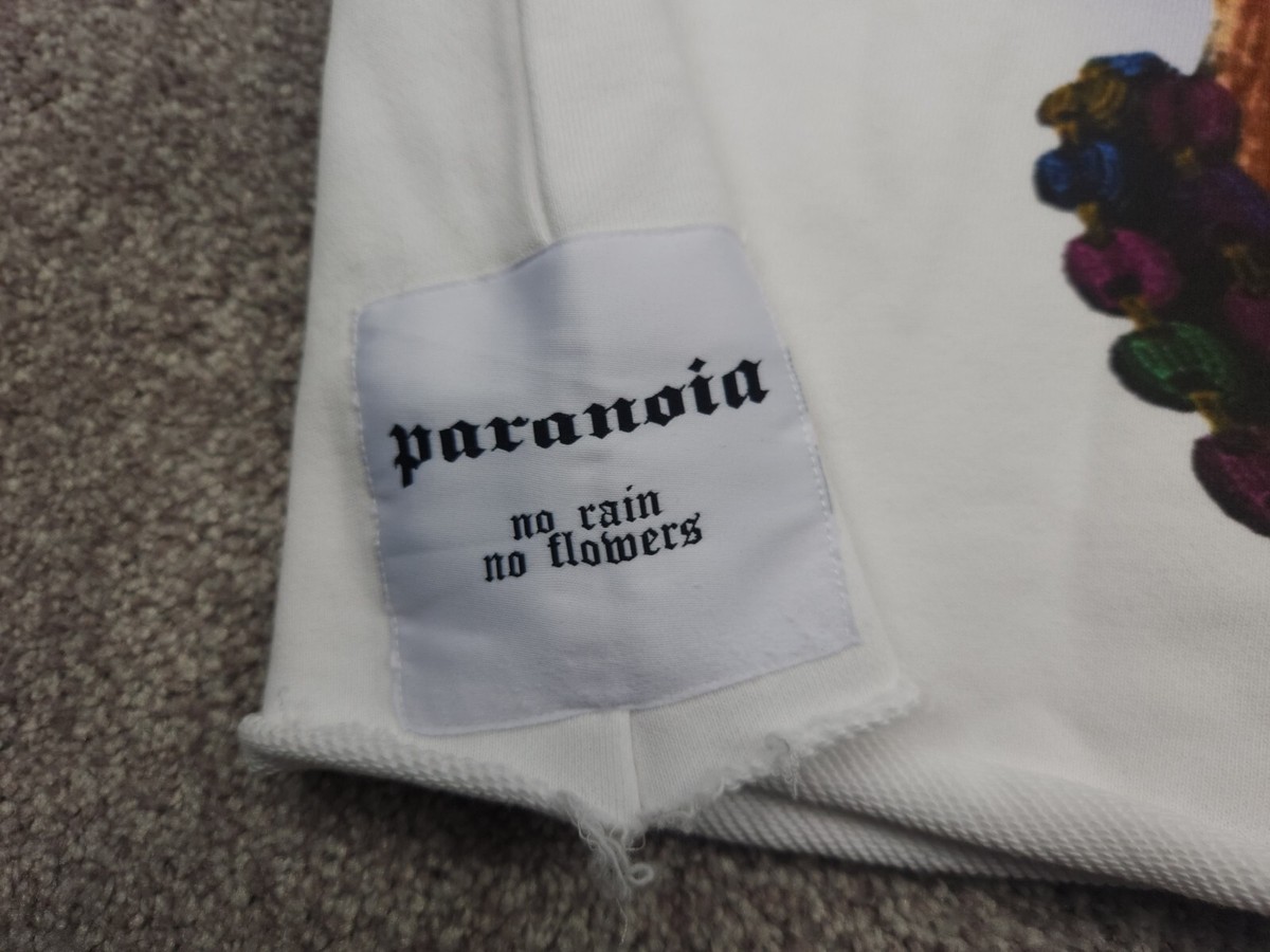 Paranoia Sweater Mens White Extra Large Heavyweight The Answer Tee
