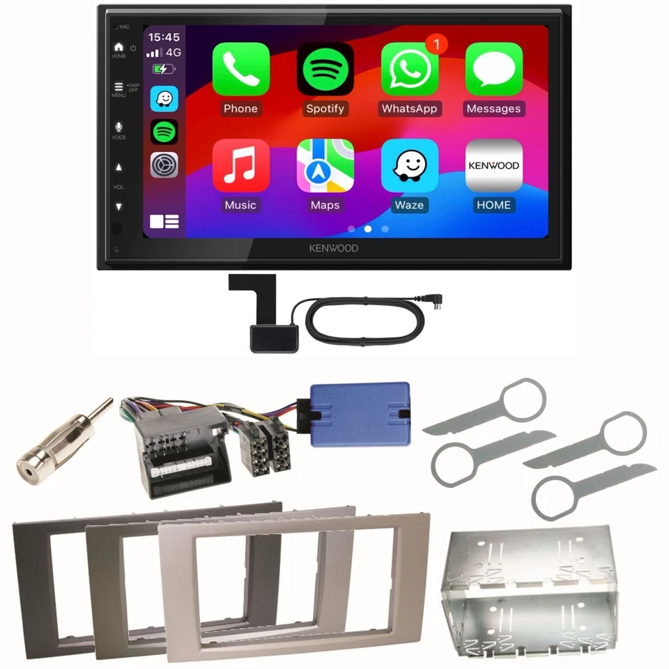 Kenwood DMX6523DABS Android Auto Einbauset für Ford Kuga Fusion Galaxy S-Max - Bild 1 von 1