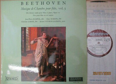 30 RC 735 Beethoven Chamber Music for Flute Vol 3 / Rampal / Veyron-Lacroix