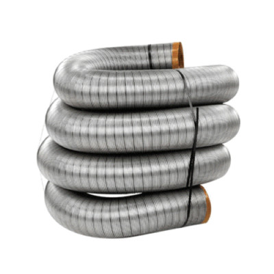 Stainless Steel Chimney Liner 4 Inch x 25 Ft  Liner Only