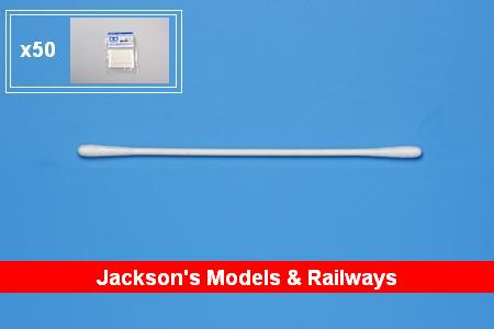 Tamiya 87103 Craft Cotton Swab (Round Extra Small x50)