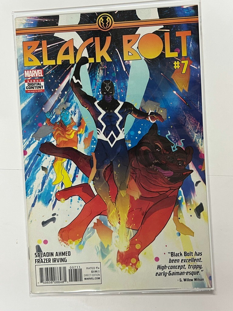 MARVEL COMICS BLACK BOLT #7 JAN 2018 1ST PRINT | Combined Shipping