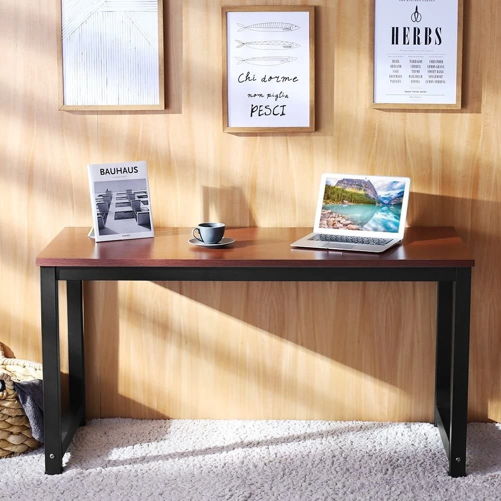 Tribesigns Computer Desk 63 inch Large Office Desk Computer Table