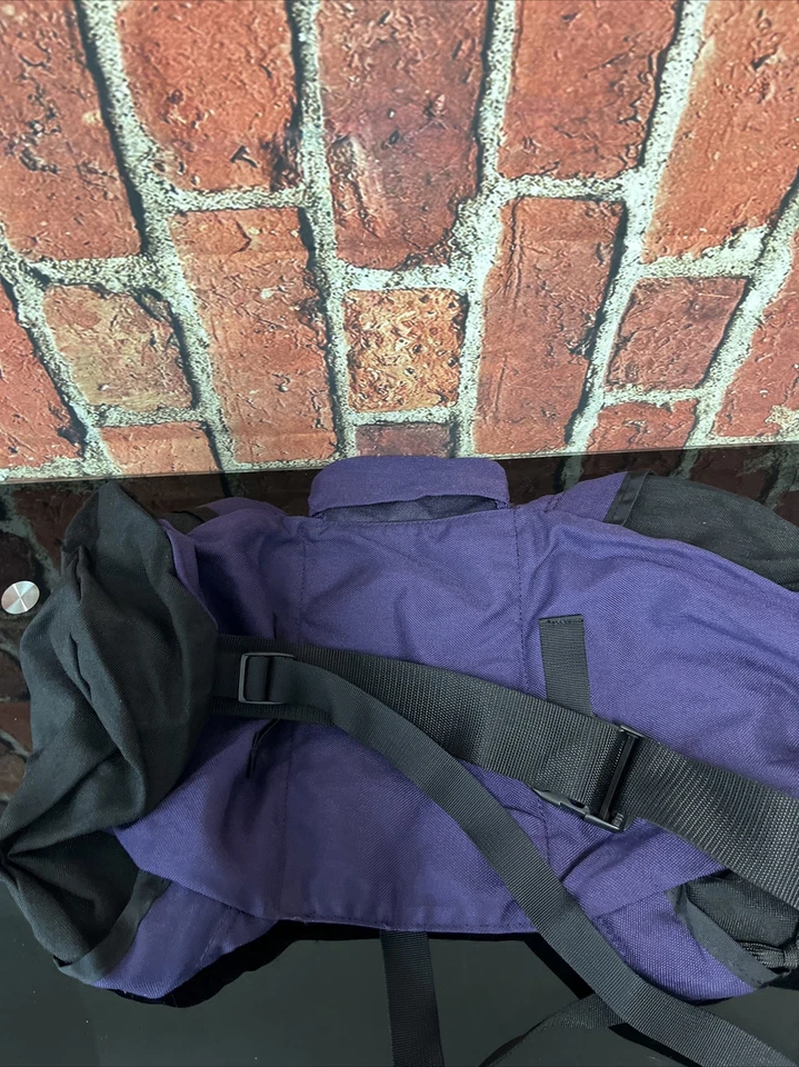 Riñonera vintage alforja Stansport nueva con etiquetas púrpura Foto 4 de 4