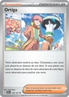Carte ORTIGA 190/197 Pokémon Flammes Obsidiennes EV3 Neuve OBF FR