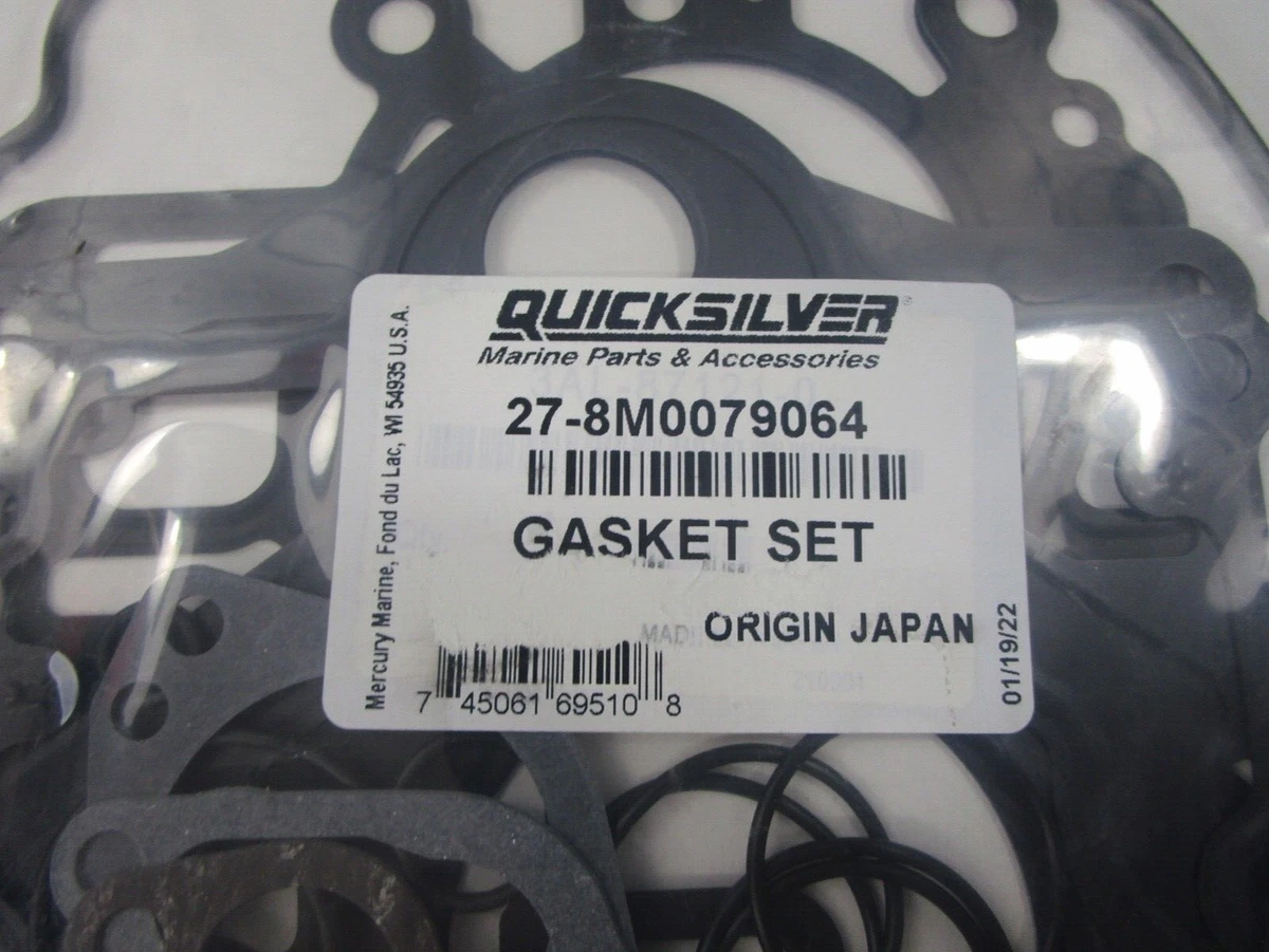 NEW OEM* 0750 Mercury Quicksilver GASKET SET 27-8M0079064 | eBay