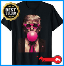 Trump Pink Bubble Gum T-Shirt Unisex All Sizes