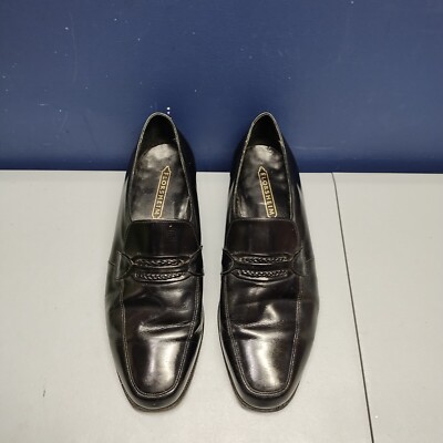 Florsheim Dress Shoes Mens 11 Black Leather Upper Wingtip  display picture 1