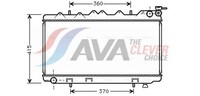 AVA Clever Choice MotorküHler WasserküHler ** Clever FIT ** DN2135 FüR Nissan
