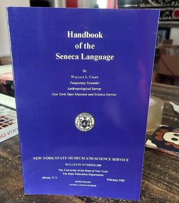 NEW Handbook of the Seneca Language Native American Indian Languages