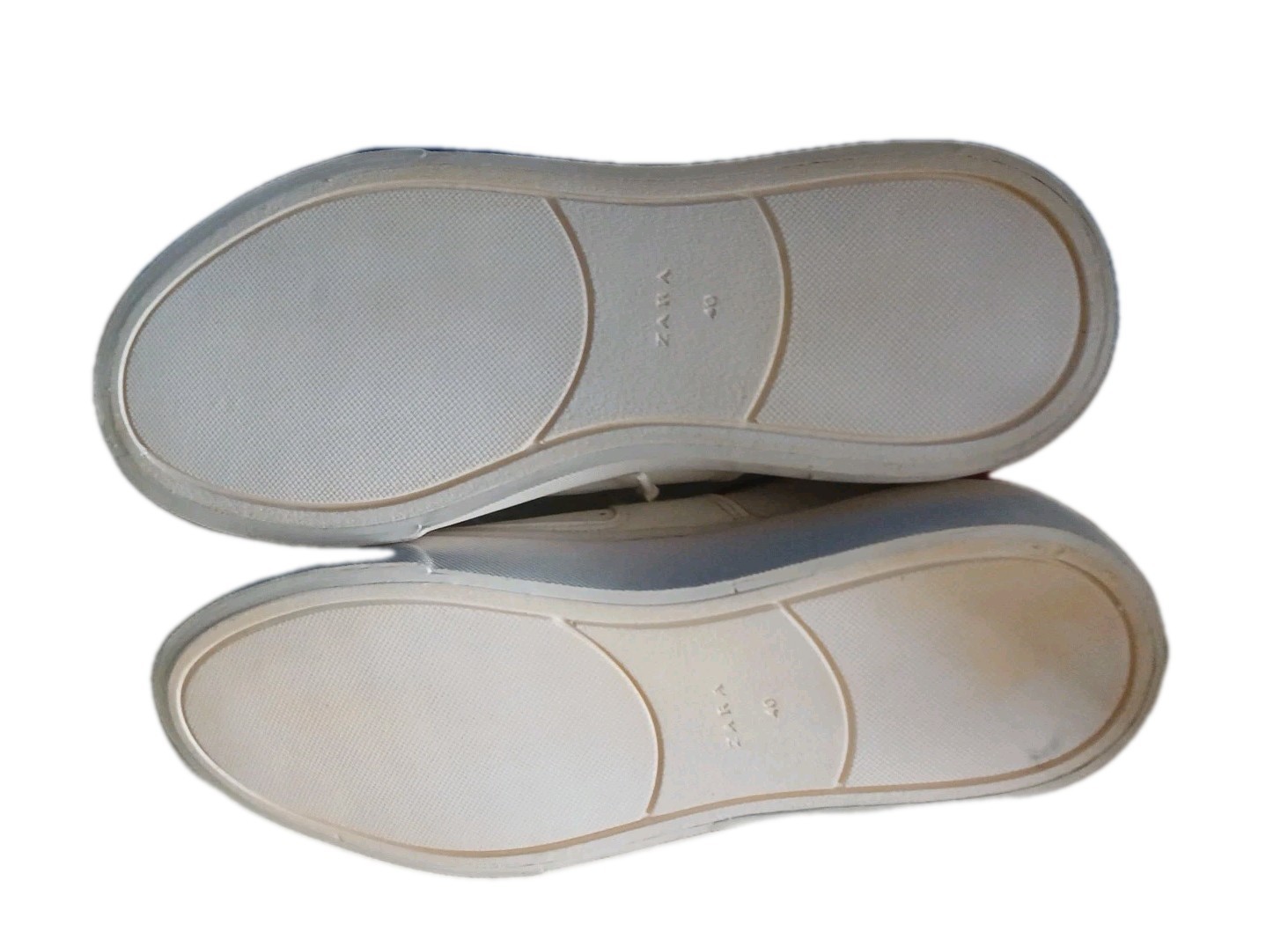 SAOLA Sneakers uomo EU 40 taglia US 7 scarpe casual bicolore rosso e bianco di Zara.