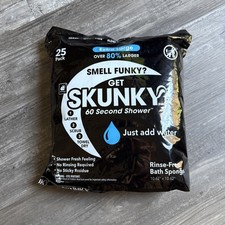 Skunky XL No Rinse Bathing Wipes, Cleans Without a Shower, Fast  Easy, 25 Count