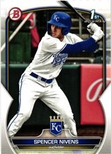 2023 Bowman Draft - Spencer Nivens #BD-93 (RC)