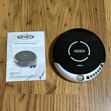 Jensen CD-60C Personal CD Player Portable Discman w/ Manual - Tested Working