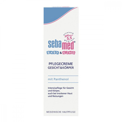 SEBAMED Baby & Kind Pflegecreme Gesicht & Körper, Pflegt Zarte Kinderhaut Intens