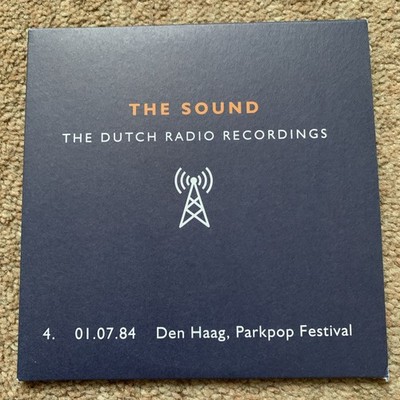 The Sound The Dutch Radio Recordings 4. 01.07.84 Den Haag  RENCD16 Borland