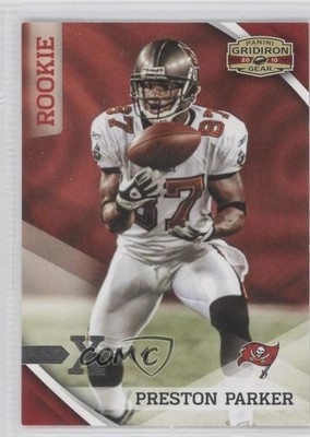 2010 Panini Gridiron Gear Rookie Silver X's 63/250 Preston Parker #233 0b0