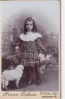 CDV - Child with Toy - Steglitz around 1900