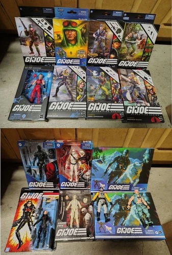 NEW & LOOSE LOT SET:  x16 G.I. Joe Classified Series Action Figures