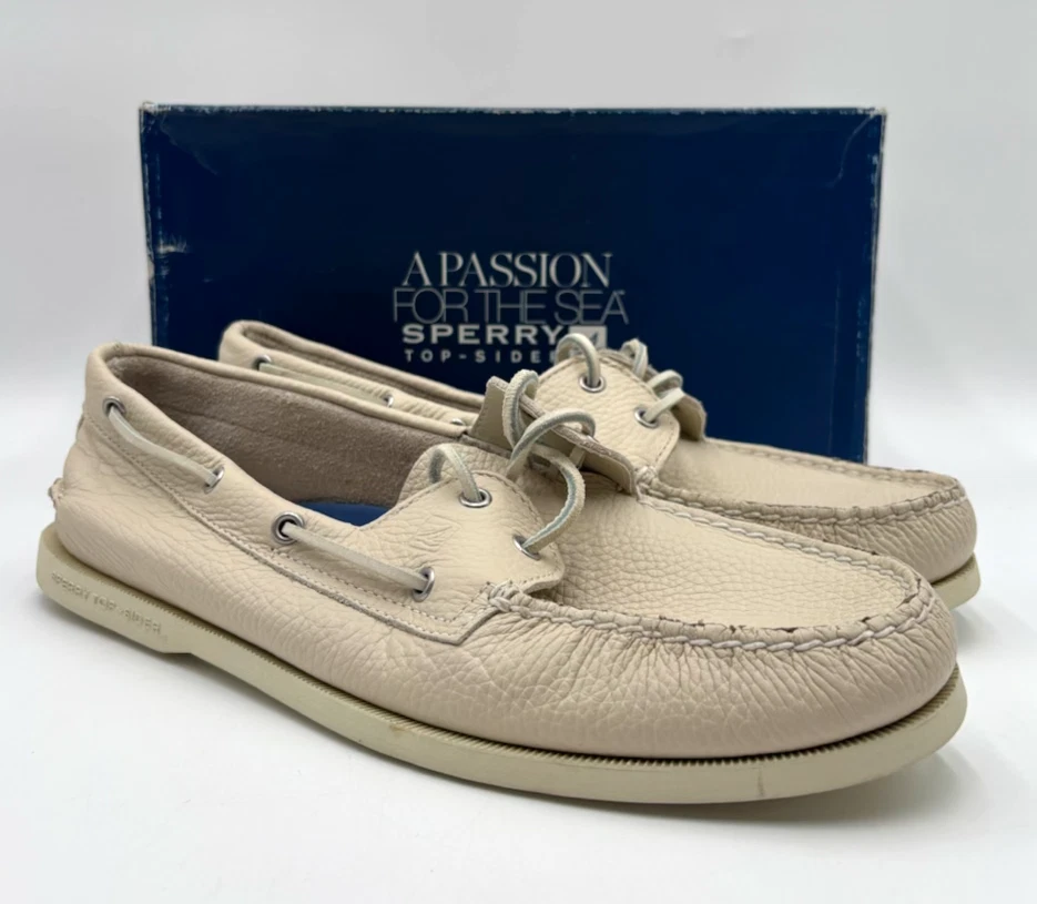 Bally Old Money Coastal Nautical White & Black Leather Metal Bit Boat Shoes 9.5 White Leather Boat Shoes for Men for sale | eBay main image 4