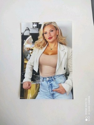 EVELYN BURDECKI: SCHÖNES FOTO 10 X 15 DSCHUNGELCAMP KÖNIGIN.TV REALITY SHOWS.31