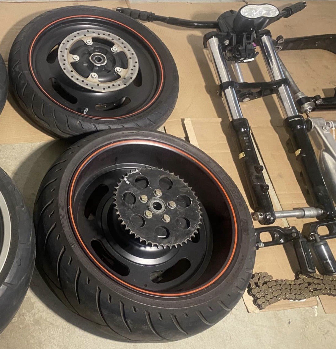 Harley Davidson Night Rod 2007 / Parts .