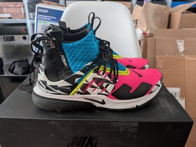 Size 10 - Acronym x Nike Air Presto Mid Racer Pink