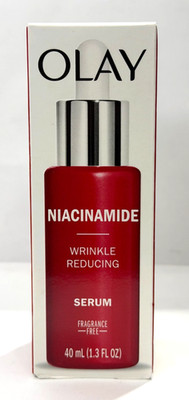 Olay Niacinamide + Peptide 24 Anti-Wrinkle Serum Fragrance Free 1.3 oz