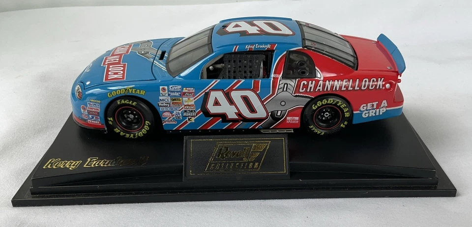 KERRY EARNHARDT #40 Channel Lock 1999 Monte Carlo NASCAR REVELL 1:24 Diecast - Image 3 of 4