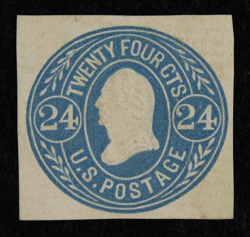 CKStamps: US Cut Square Stamps Collection Scott#U71 Unused H NG