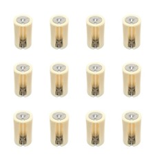 3AA LR6 to D Parallel Battery Converter Holder Adapter, 12 Pack