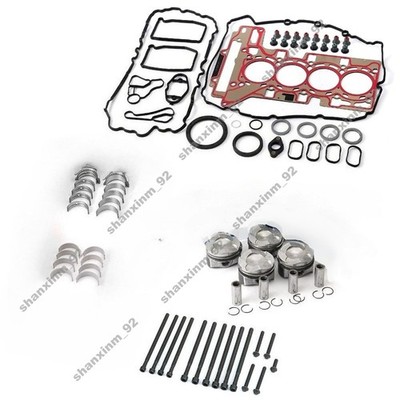 Engine Overhaul Pistons Gasket Kit CR 11:1 For BMW 320i F30 F32 F10 E84 F25 N20