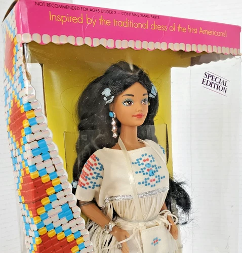 Native American  Vintage Barbie Dolls of the World 1992 Special Edition