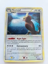 Pokemon Noctowl Holo Heartgold & Soulsilver 8/123 LP on eBay