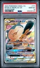 2023 SUPER RARE #171 EEVEE & SNORLAX GX PSA 10
