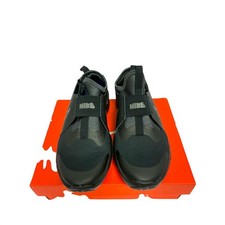 Nike Flex Runner 2 PSV Kids 3Y Black New Slip On Running Sneakers