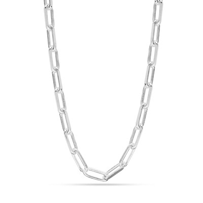LeCalla 925 Sterling Silber Italienischer Schmuck 4,5 mm Büroklammer...