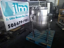 40 gallon KETTLE  STAINLESS STEEL JACKETED 40 psi