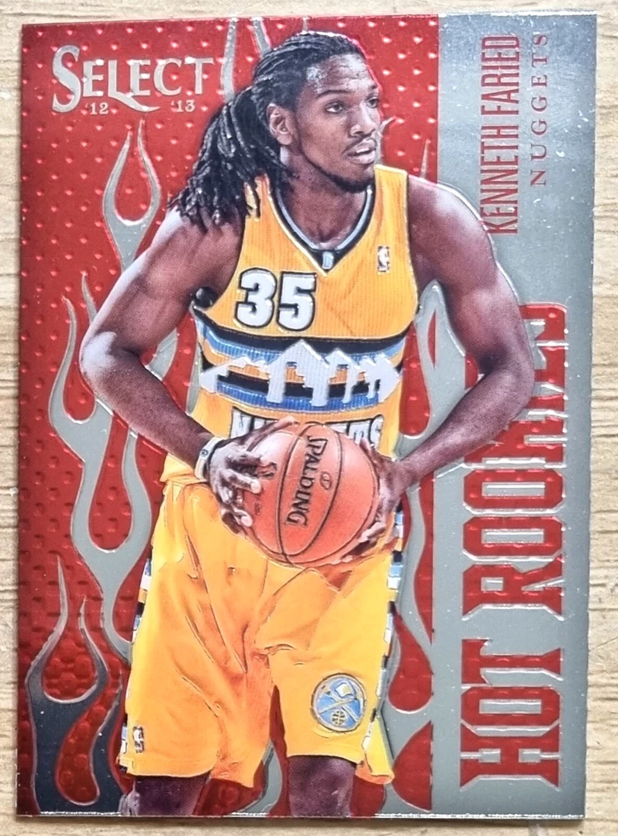 2012-13 Panini Select Hot Rookies #33 Kenneth Faried - Nuggets RC