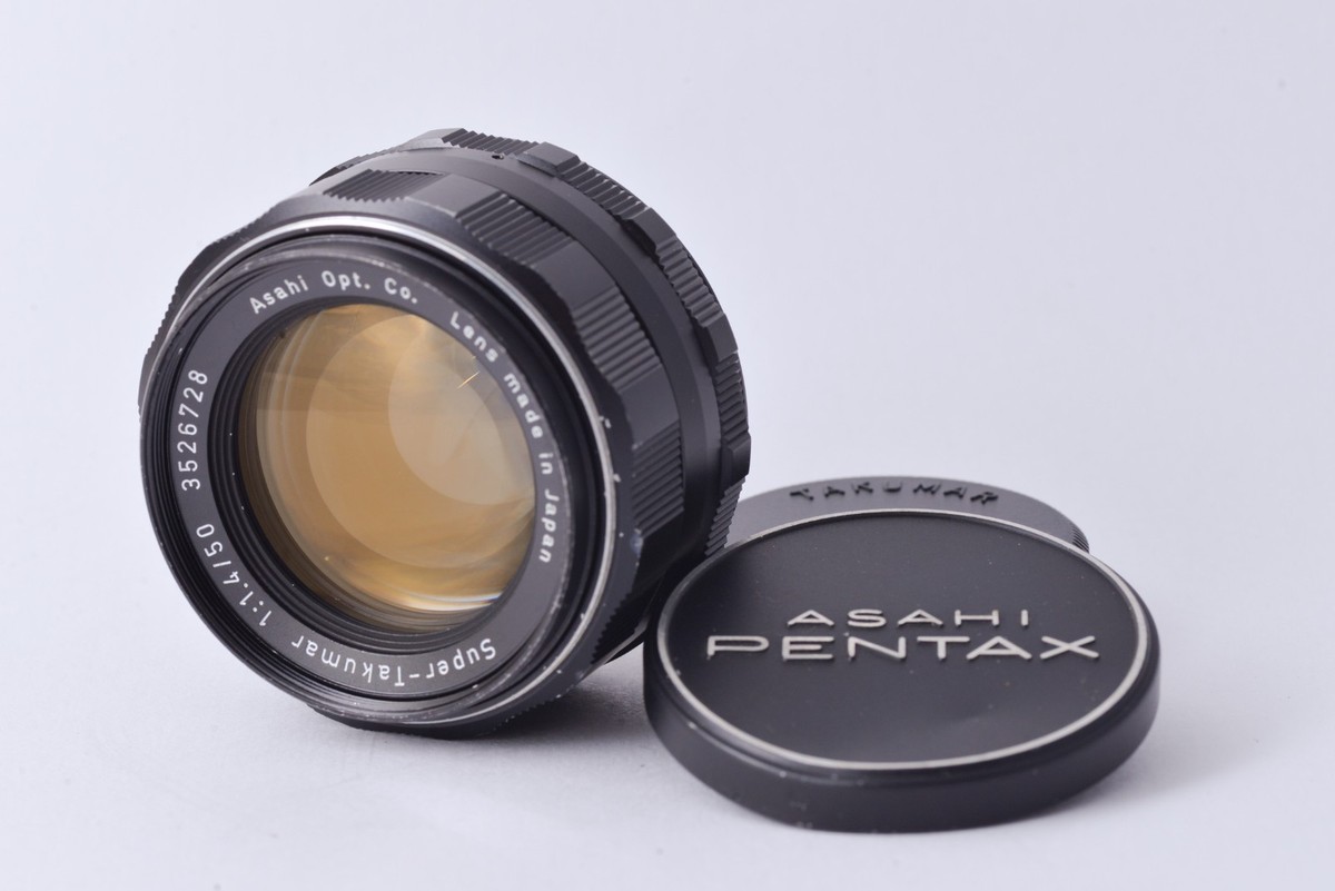Lot of 2 [Exc] Pentax Super-Takumar 50mm f/1.4 + 55mm f/1.8 M42