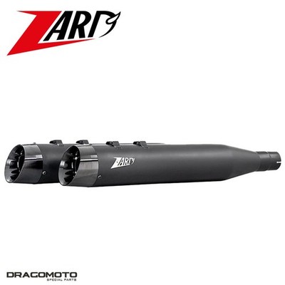 Harley FLHXS 1868 ABS Street Glide Special 114 2019-2023 Auspuff ZARD Schwarz...