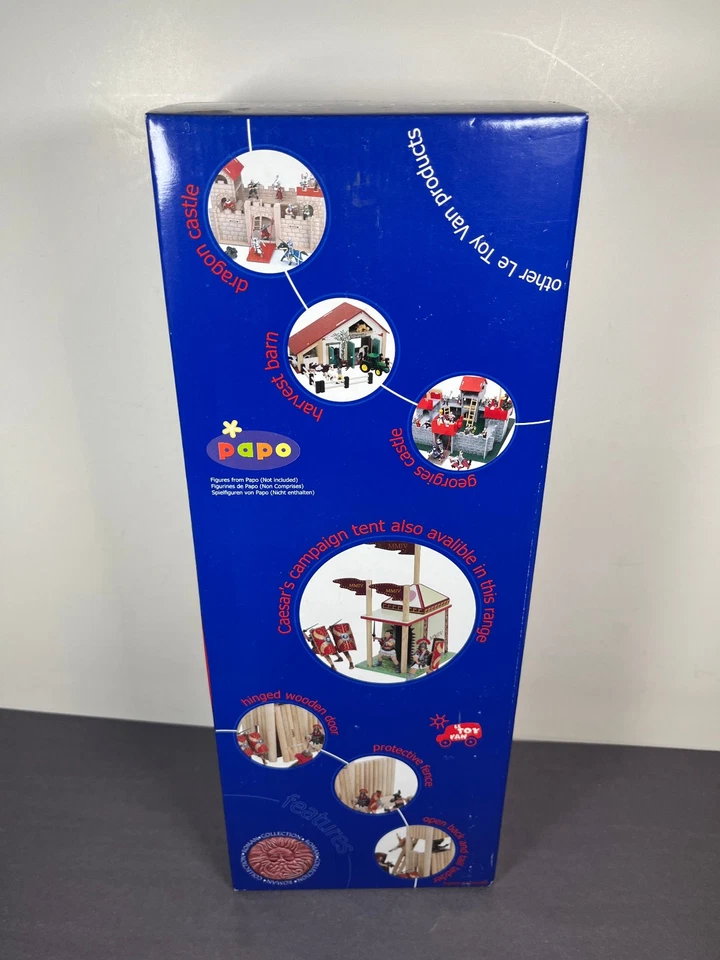 Juego de madera Papo NERO'S TOWER edificio romano Le Toy Van TV239 Foto 3 de 4