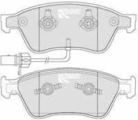 Bremsbelagsatz Scheibenbremse Motaquip LVXL1263 FüR VW Phaeton 3D1 3D2 3D3 3D4