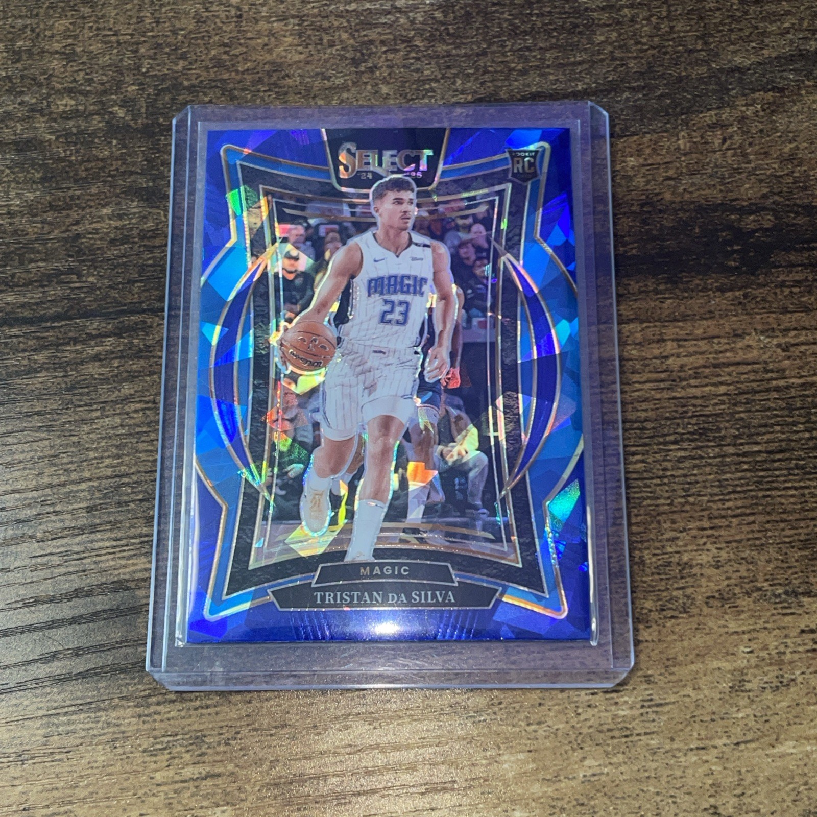 2024-25 Panini Select Mezzanine Tristan da Silva #380 Blue Cracked Ice Prizm RC