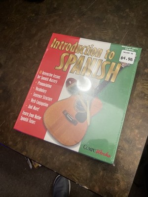 CompuWorks Introduction To Spanish 1997 IBM GT Interactive Windows 95/3.1 SEALED