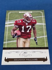 2006 Donruss Classics /1499 Rookie #149 Brandon Williams 49ers FOOTBALL Card 1M. rookie card picture