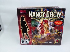 Nancy Drew The Haunted Carousel Jewel Case PC Game 2009