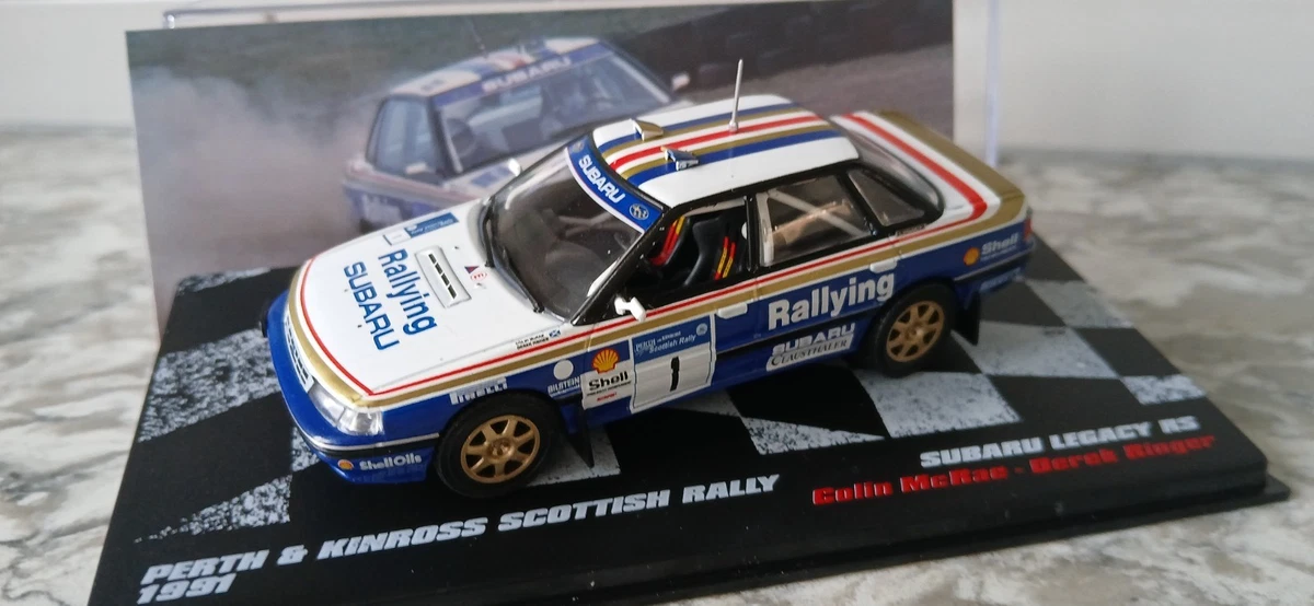 Plaque De Rallye : Colin McRae / Derek Ringer – Ypres 1990 – Ford Sierra RS