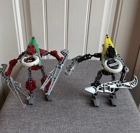 Lego Bionicle Vahki Lot Set of 6 w/ Disks 8614 8615 8617 8618 8618 8619