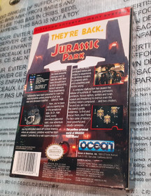 Jurassic Park Nintendo Nes   Ntsc/Usa Come Nuovo Completo  Originale 100%